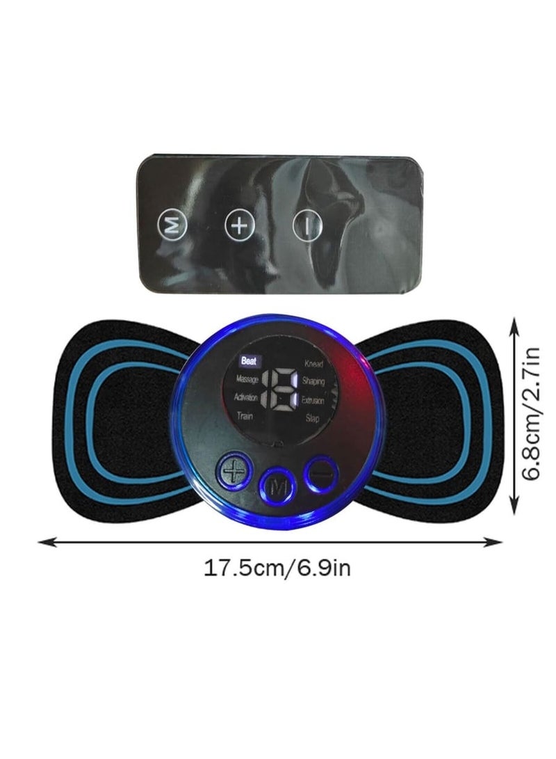 جهاز مساج صغير محمول بتقنية النبضات الكهربائية EMS يستخدم على مناطق مختلفة من الجسم - Image 5